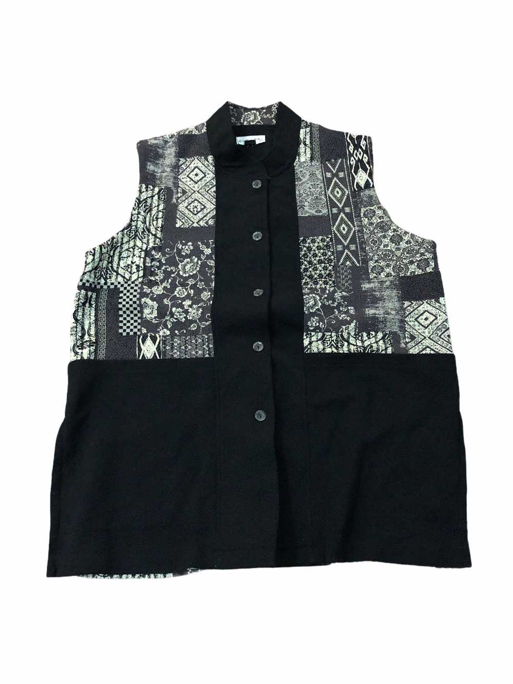 Japanese Brand - Japanese Traditional Vest Abstra… - image 1