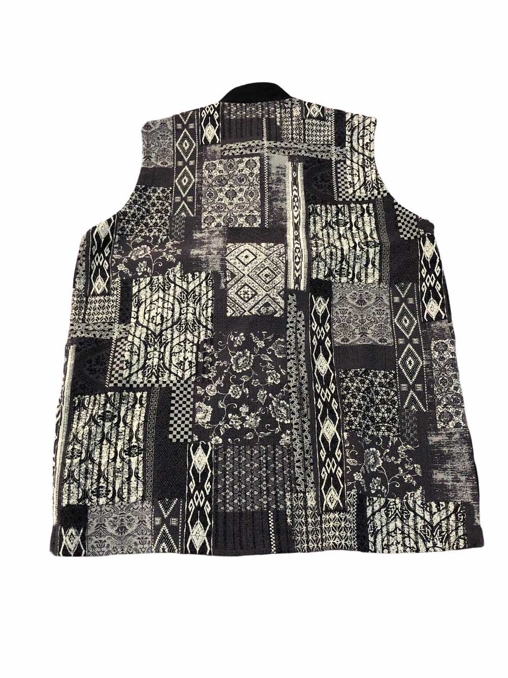 Japanese Brand - Japanese Traditional Vest Abstra… - image 2