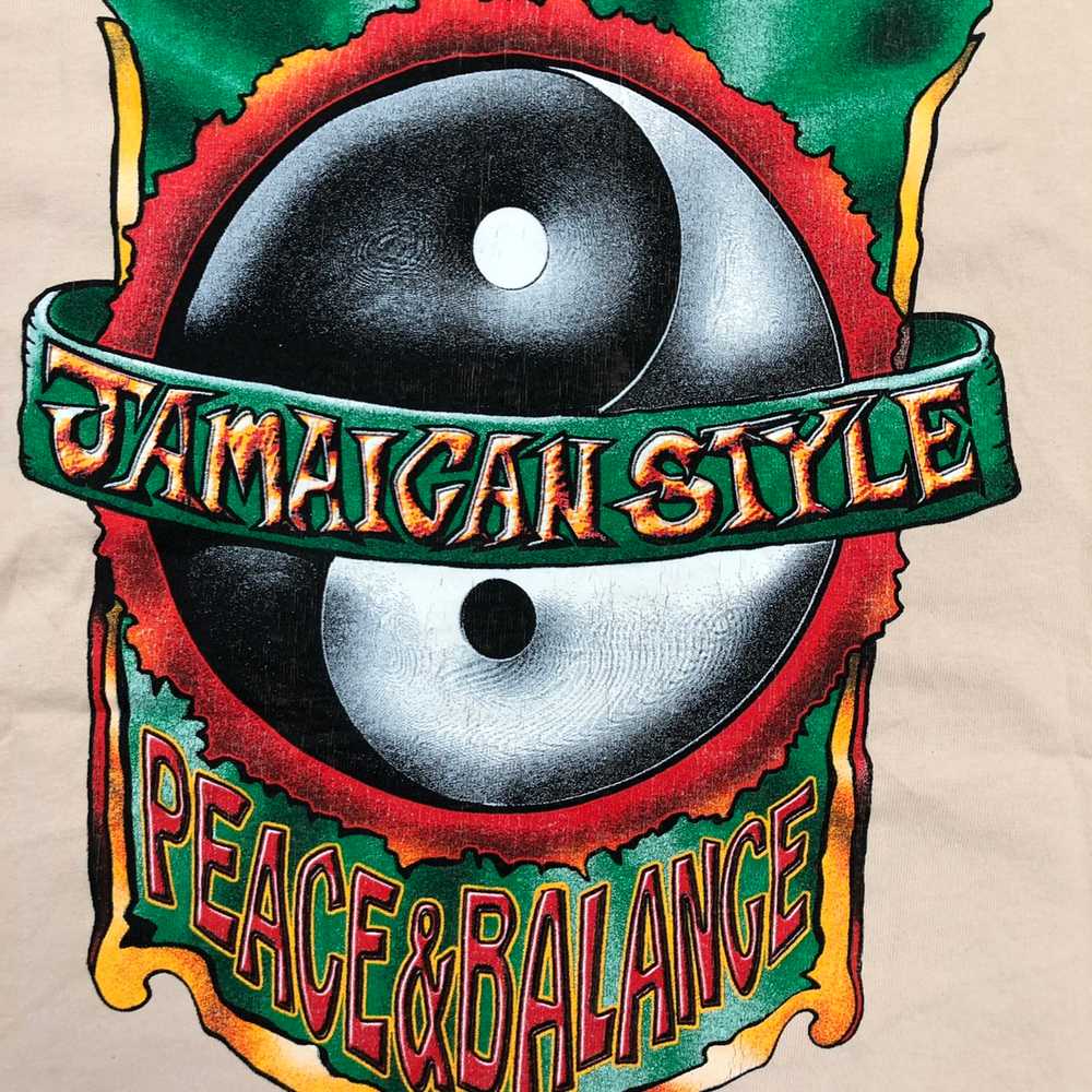 Vintage - 90’s Peace And Balance Ying & Yang Jama… - image 4