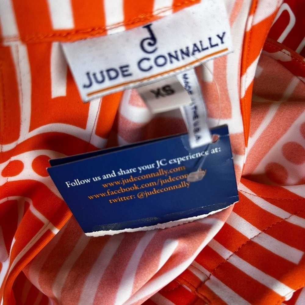 NWT Jude Connally Orange White Ombre Sleeveless H… - image 6