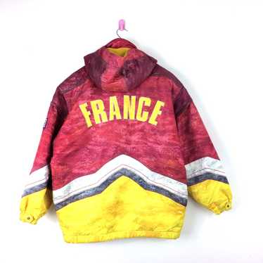 Ellesse - Vtg Ellesse France Ski Jacket Federatio… - image 1