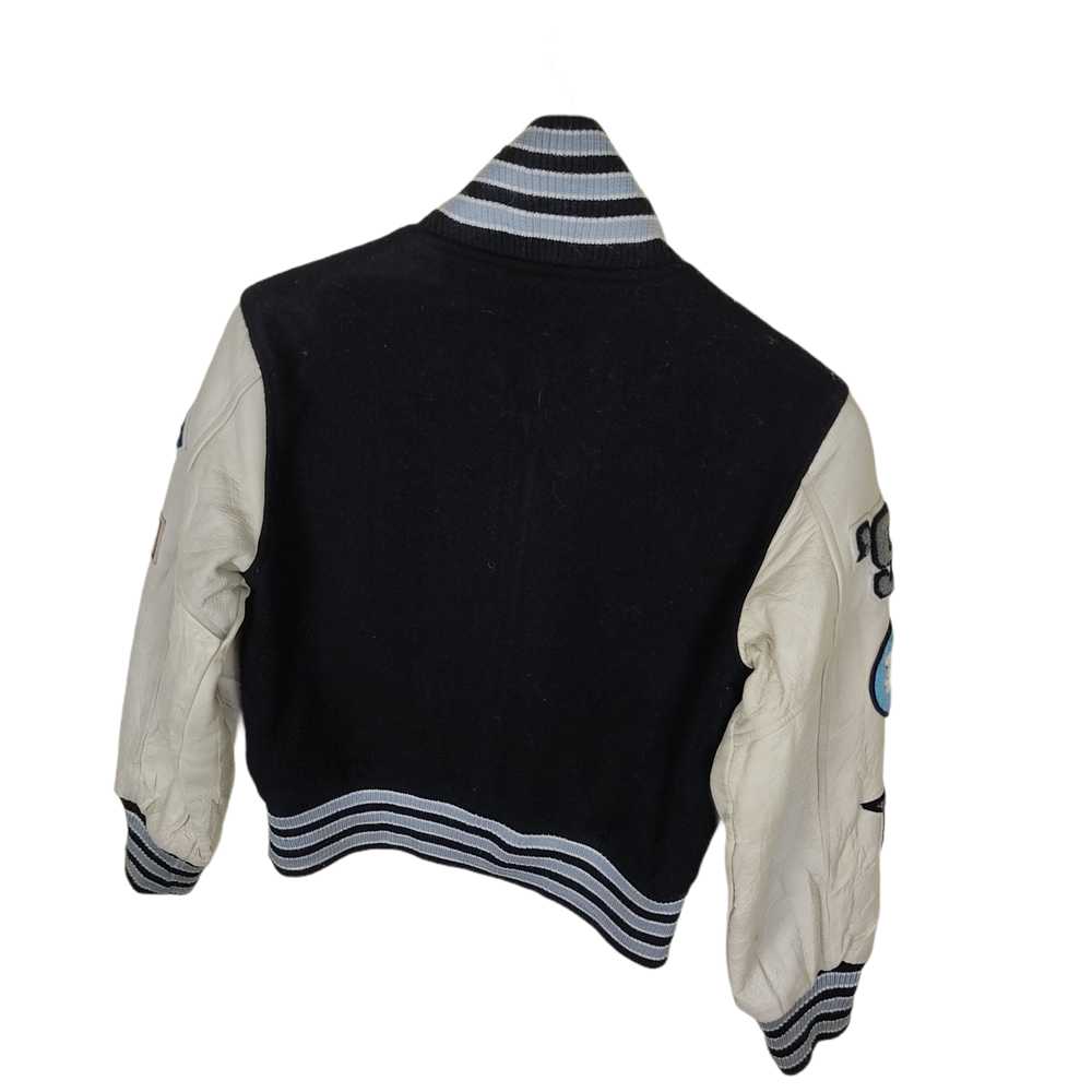 Vintage - Vintage SUPER LOVERS Leather Varsity Ja… - image 8