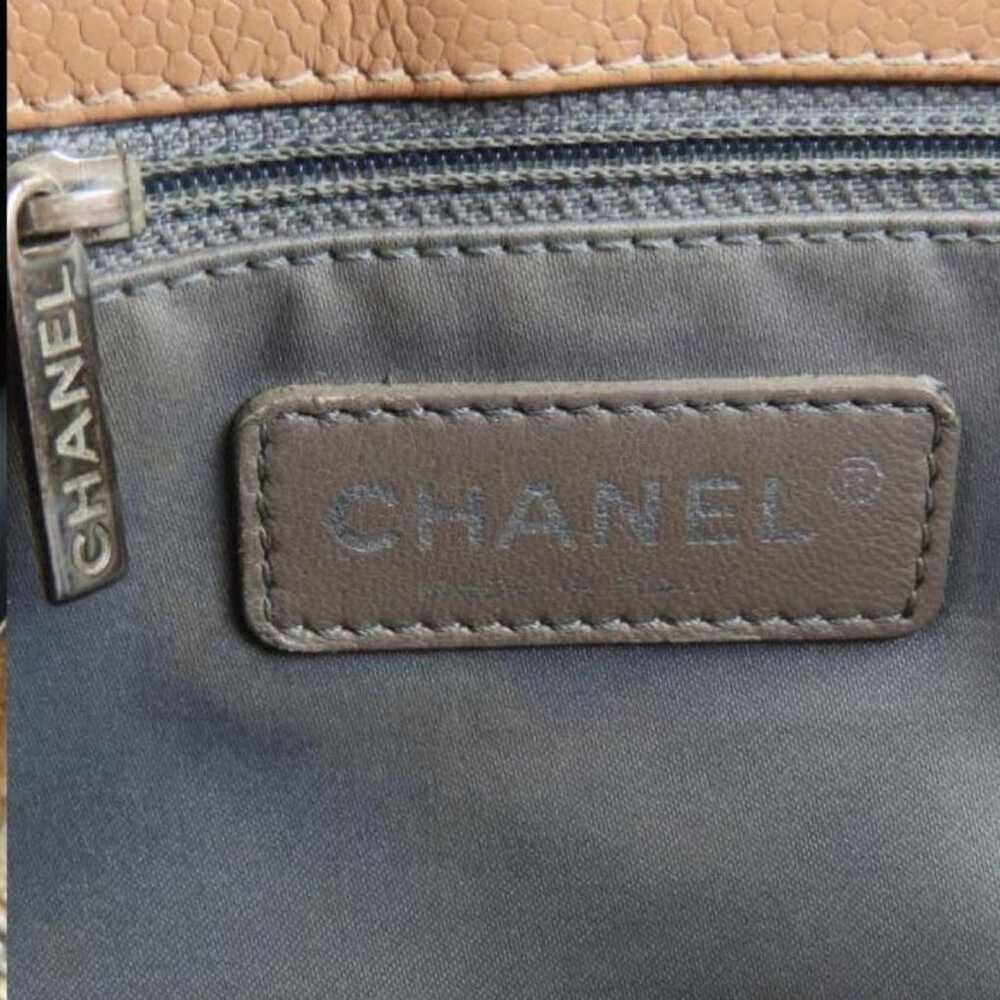 Chanel Grand shopping leather handbag - image 12