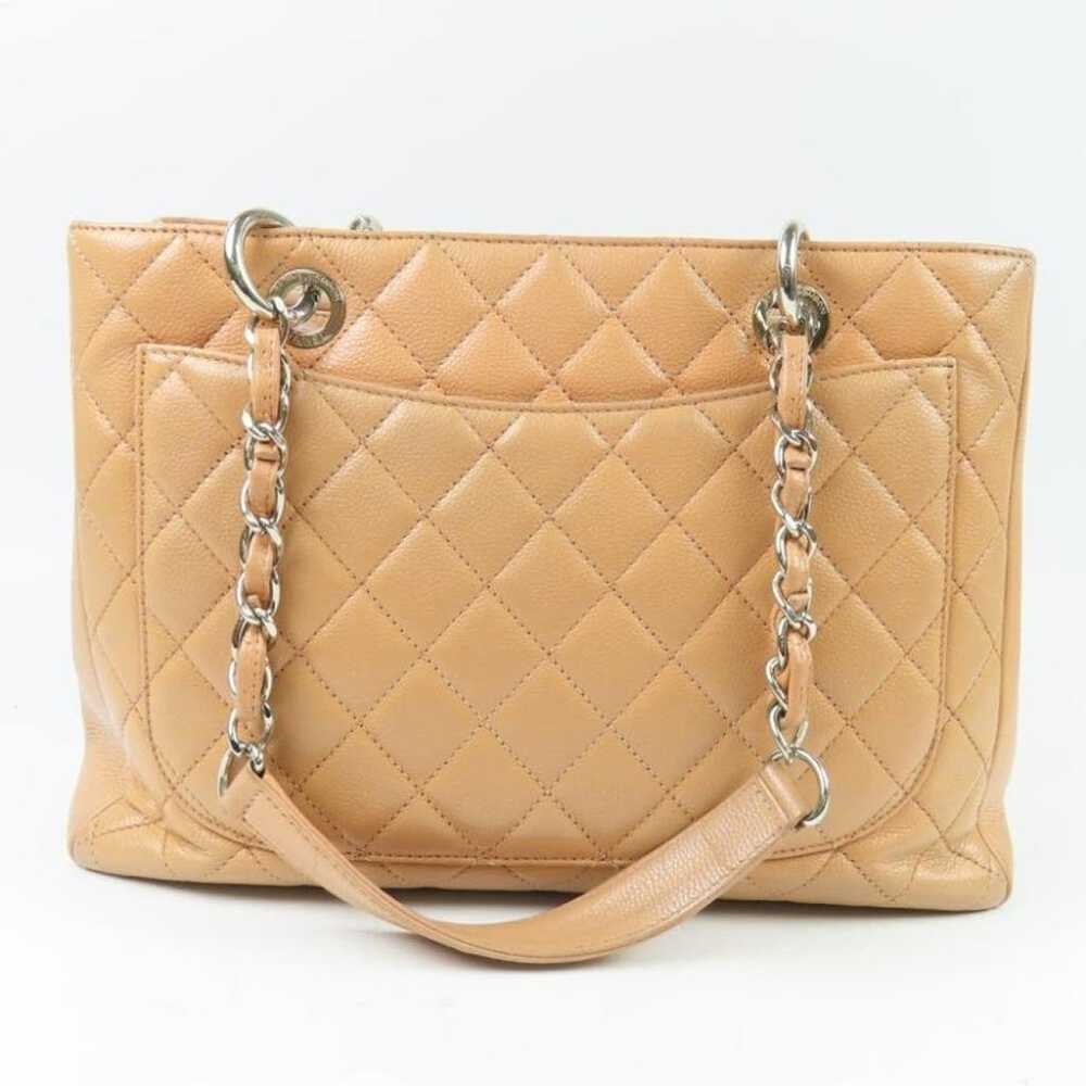 Chanel Grand shopping leather handbag - image 3