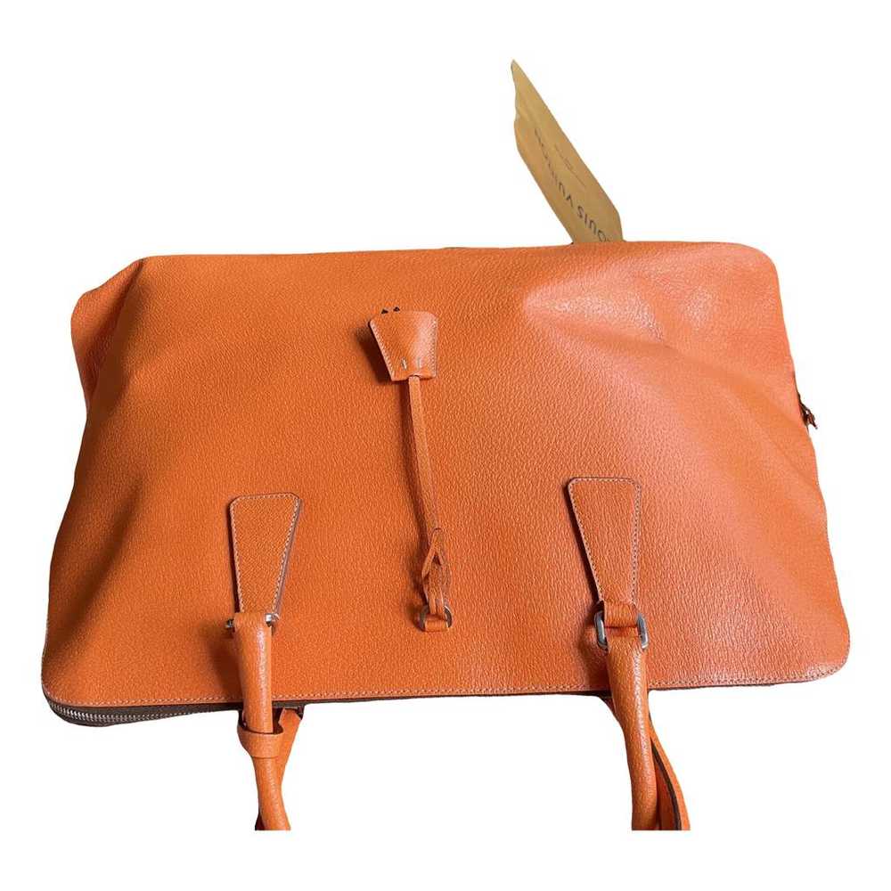 Prada Leather weekend bag - image 2
