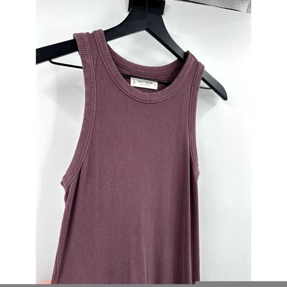 Lucky Brand  Knit Maxi Tank Dress In Huckleberry … - image 3