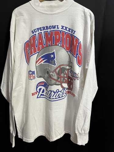 NFL × Vintage 2002 Super Bowl New England patriots