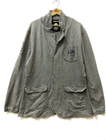 Hydrogen 1 - Hydrogen H2J Overcoat Grey - image 1