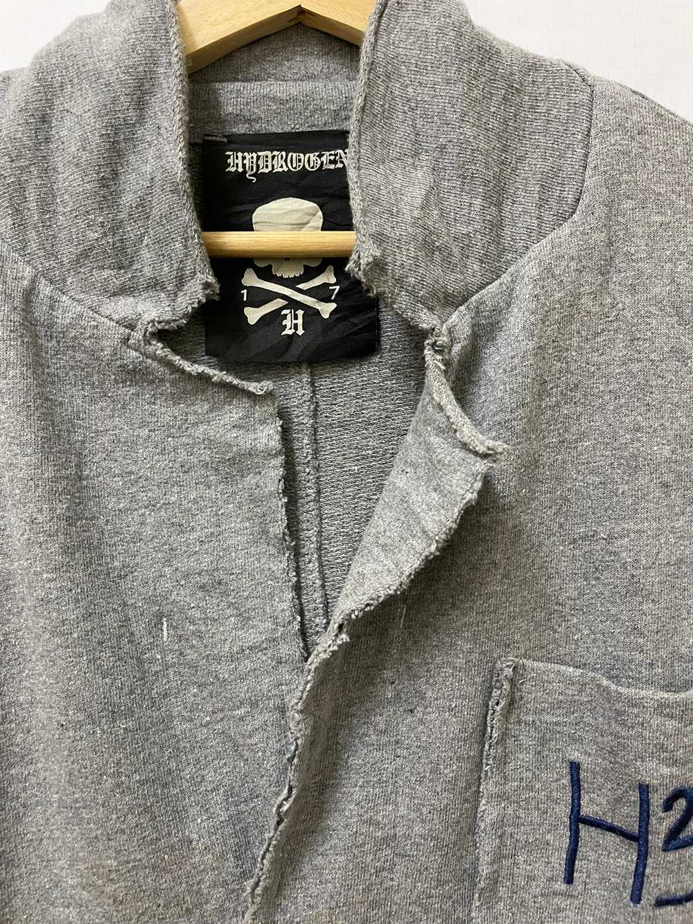 Hydrogen 1 - Hydrogen H2J Overcoat Grey - image 5