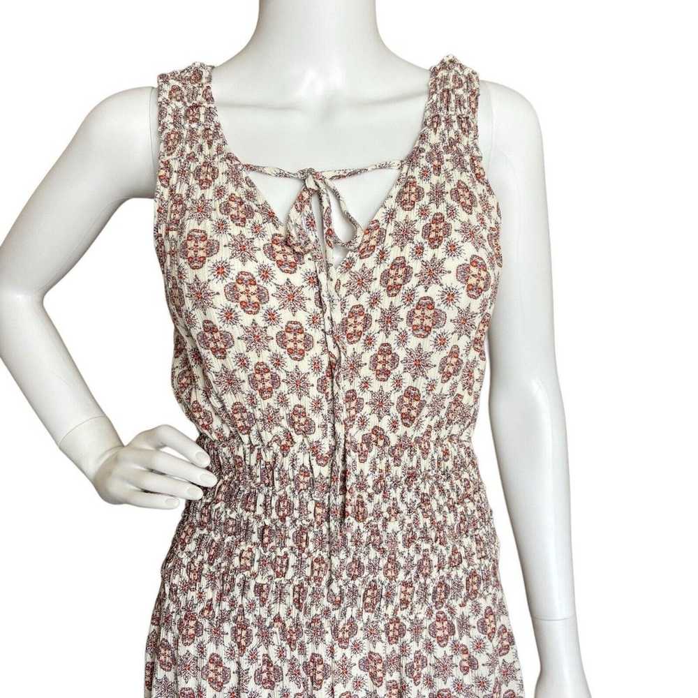 FATE Sleeveless Midi Maxi Dress Ruched Shirred El… - image 2