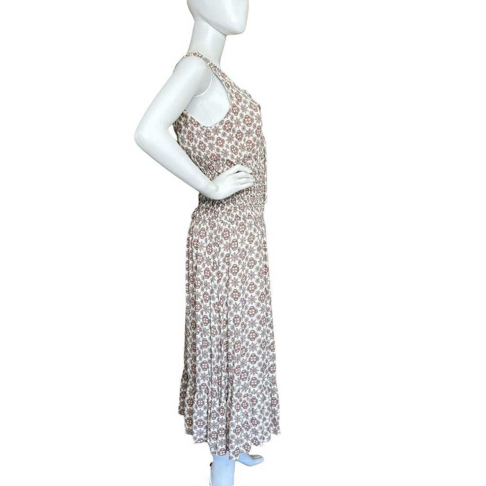 FATE Sleeveless Midi Maxi Dress Ruched Shirred El… - image 4