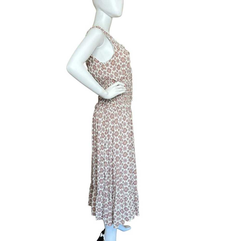 FATE Sleeveless Midi Maxi Dress Ruched Shirred El… - image 5