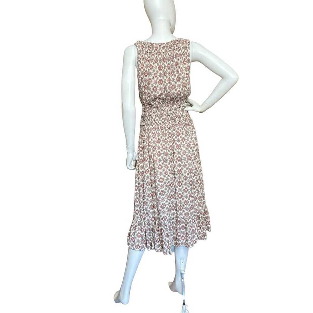 FATE Sleeveless Midi Maxi Dress Ruched Shirred El… - image 6