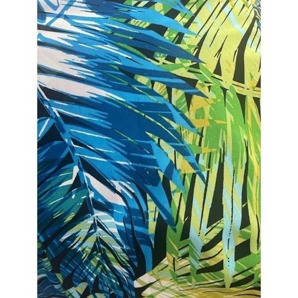 Cynthia Rowley Tropical Palm Print Halter Hi-Low … - image 6