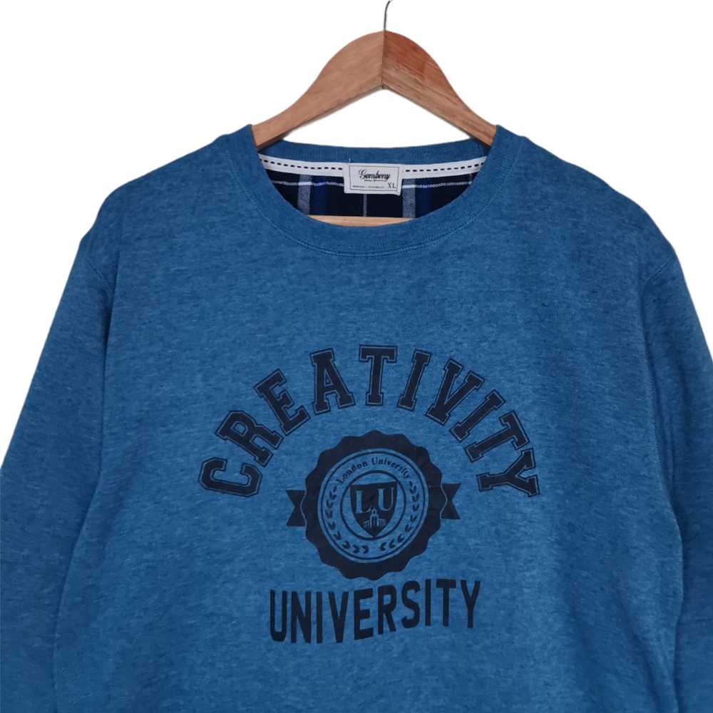 Vintage - London University Crewneck Sweatshirt - image 2