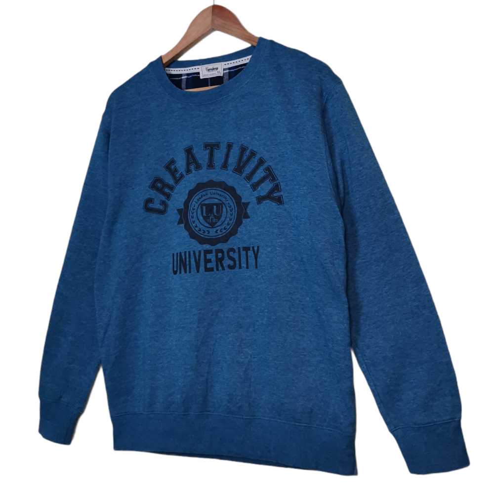 Vintage - London University Crewneck Sweatshirt - image 4