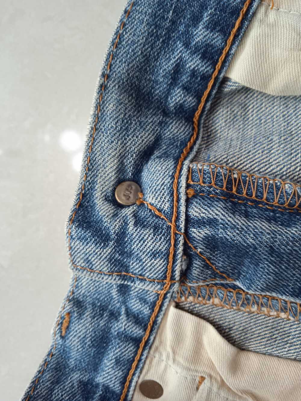 Vintage - Vintage 90s LVC Levi's 502 Selvedge - image 3