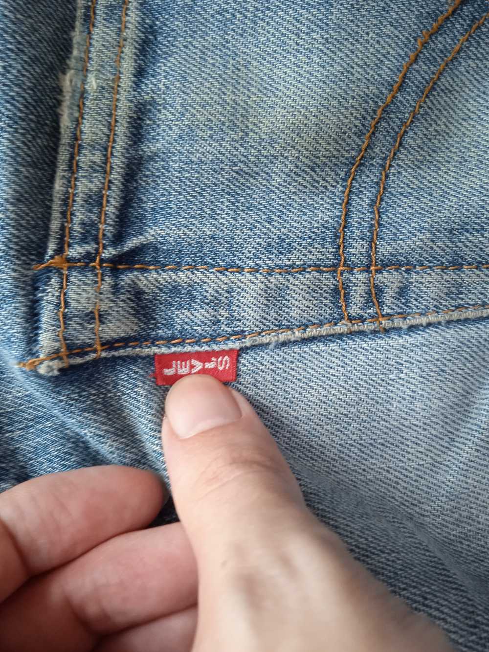 Vintage - Vintage 90s LVC Levi's 502 Selvedge - image 4