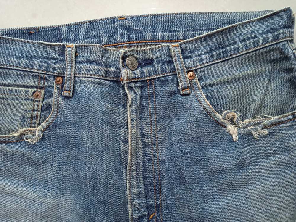 Vintage - Vintage 90s LVC Levi's 502 Selvedge - image 8