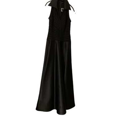 TADASHI SHOJI Y2K 90's Evening Gown Black Vintage 