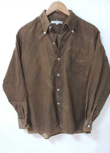 BEAMS PLUS Beams Brown Caramel Corduroy Shirt