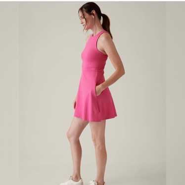 Athleta Conscious Dress in Pink Salvia
