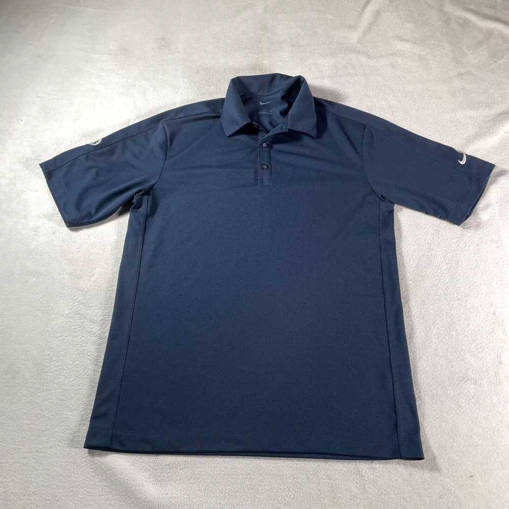 Nike Nike Polo Shirt Mens Small Blue Golf Cricket… - image 1