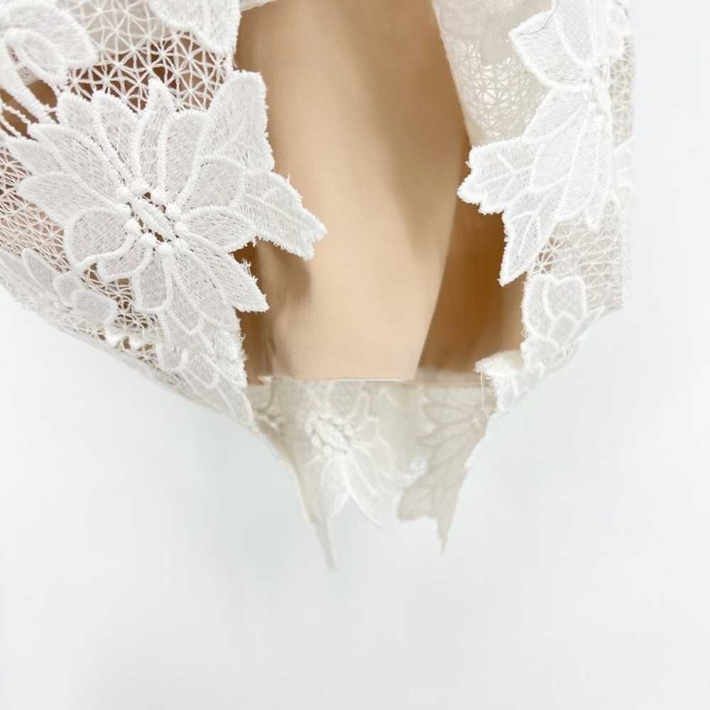 Bardot Lace Vienna Dress Ivory Size 6 - image 7