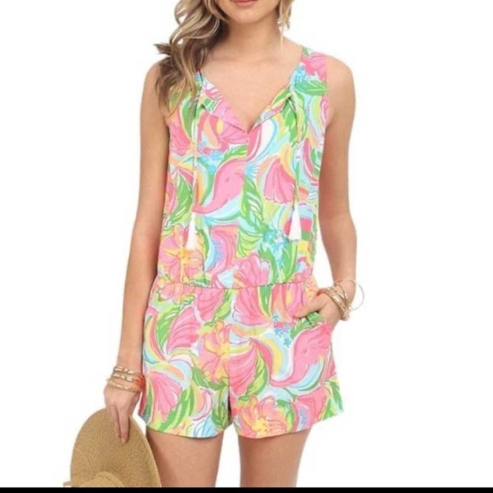 Small lilly pulitzer romper - image 8