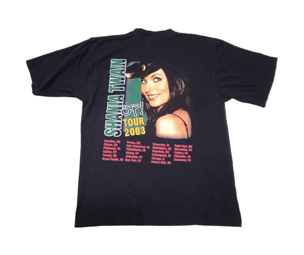 Vintage - Vintage Shania Twain 2003 Rap Tees - image 1