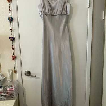 Prom Silver Sparkle Dress
