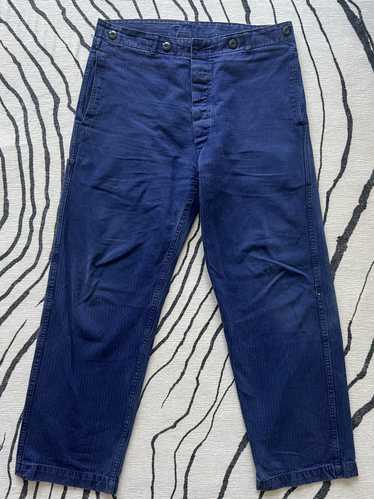 Vintage French Workwear Chore Pants
