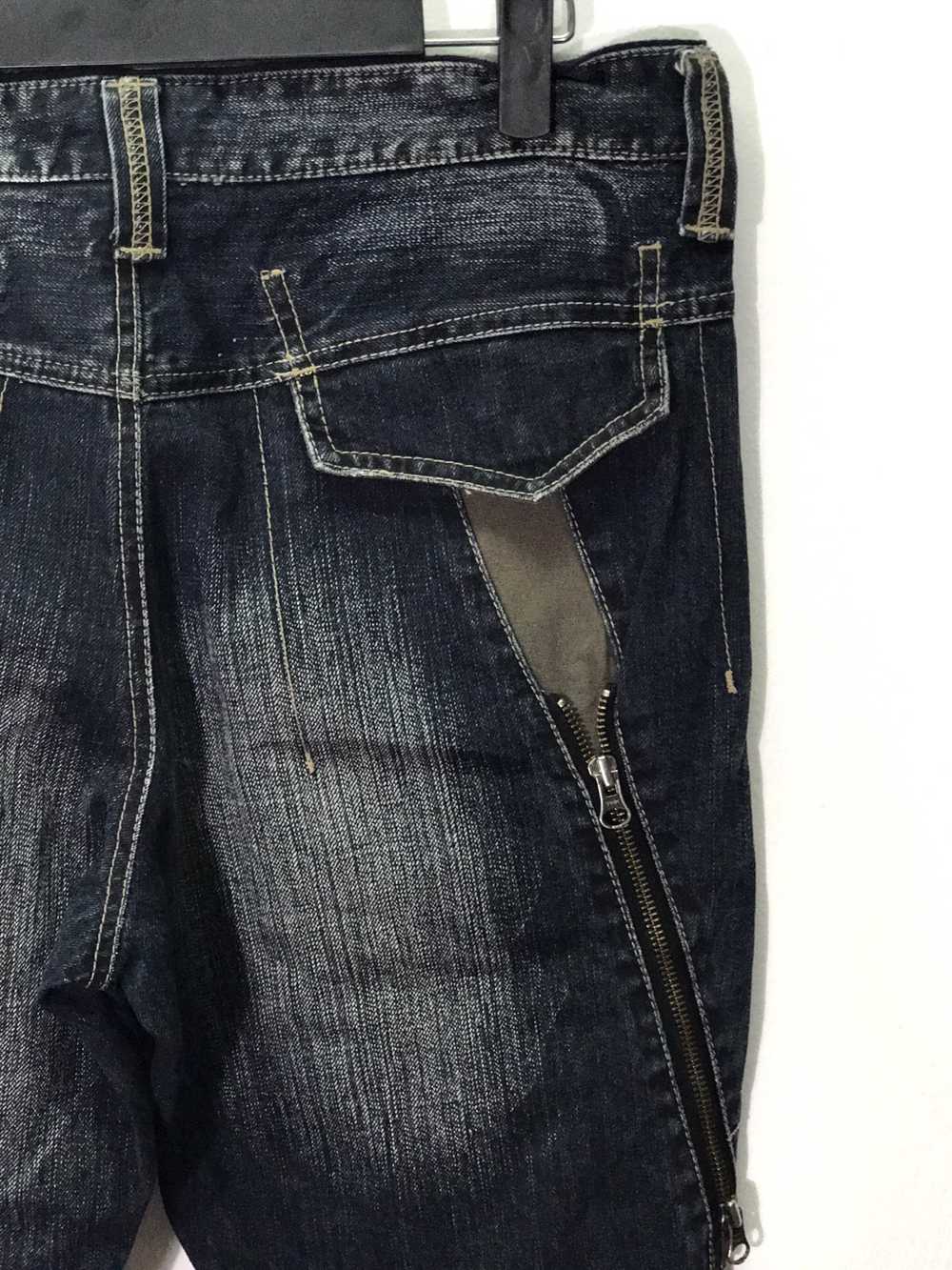 Japanese Brand - PPFM Bondage Punk Denim Jeans - image 4