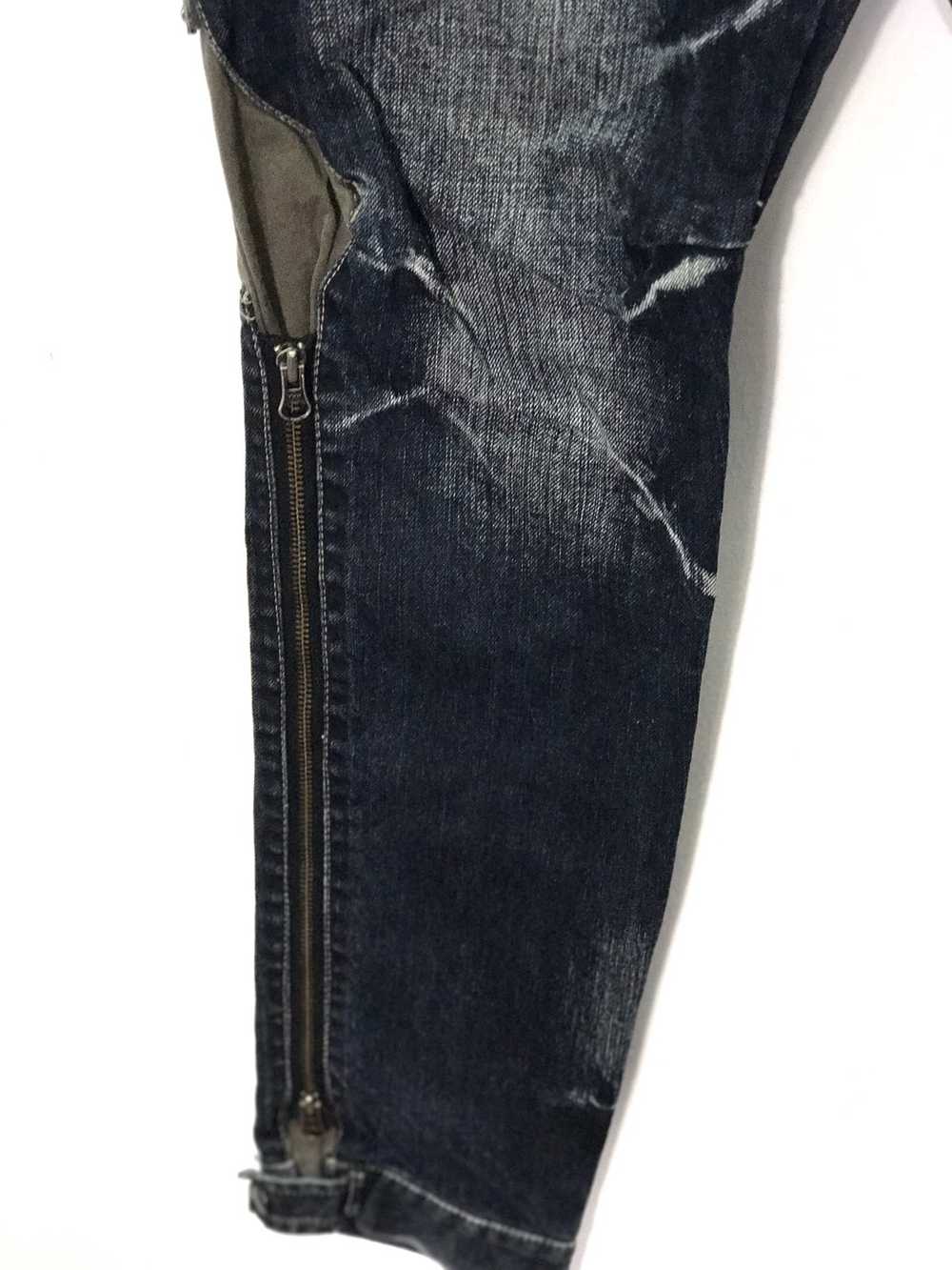 Japanese Brand - PPFM Bondage Punk Denim Jeans - image 5