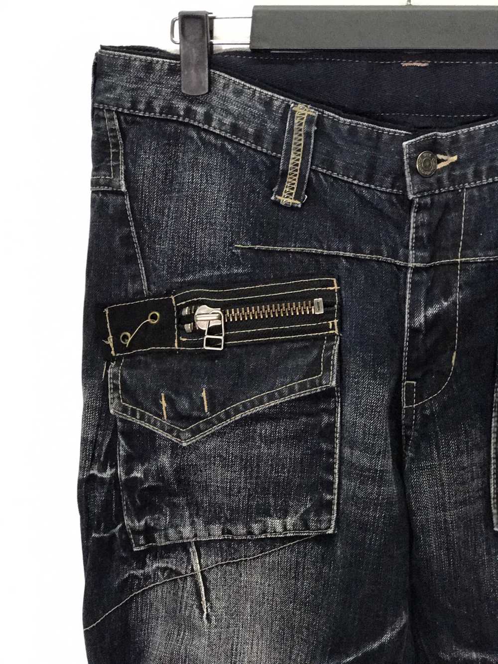 Japanese Brand - PPFM Bondage Punk Denim Jeans - image 6