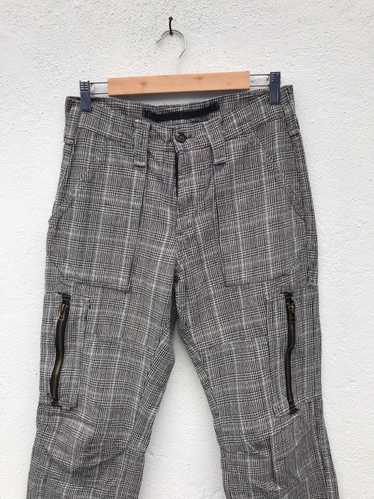 Japanese Brand - The Alpha Crouge Checked Side Poc