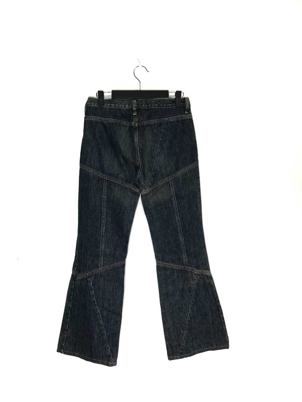 Diesel Industry Patch Work Flare Denim Jeans - image 5