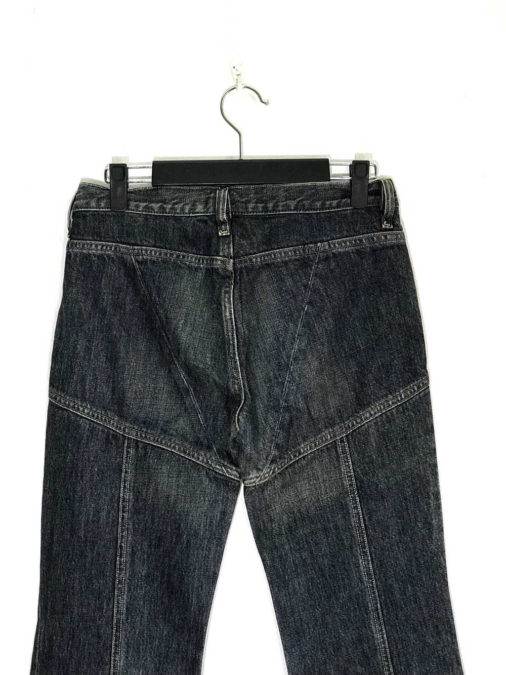 Diesel Industry Patch Work Flare Denim Jeans - image 6