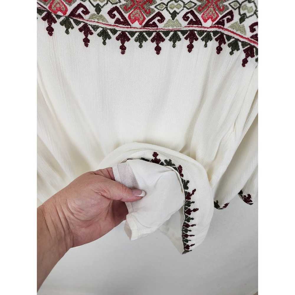 Sanctuary Women's 2 Aztec Dress cream with embroi… - image 5