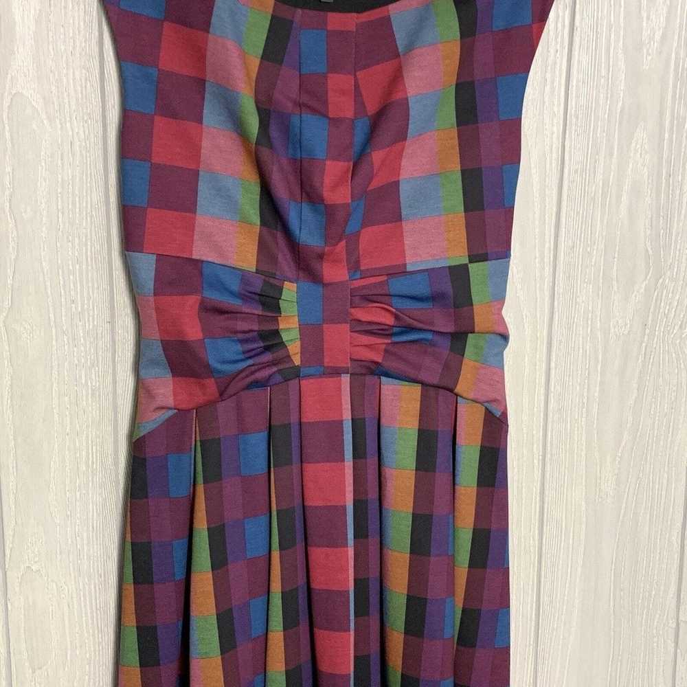Eva Franco Multicolor Sleeveless Dress Size 8 NWOT - image 2