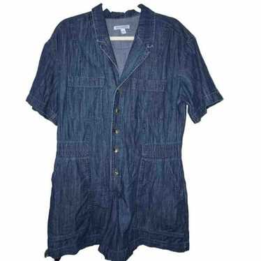 Free Assembly Women's Short Sleeve Romper Size L … - image 1