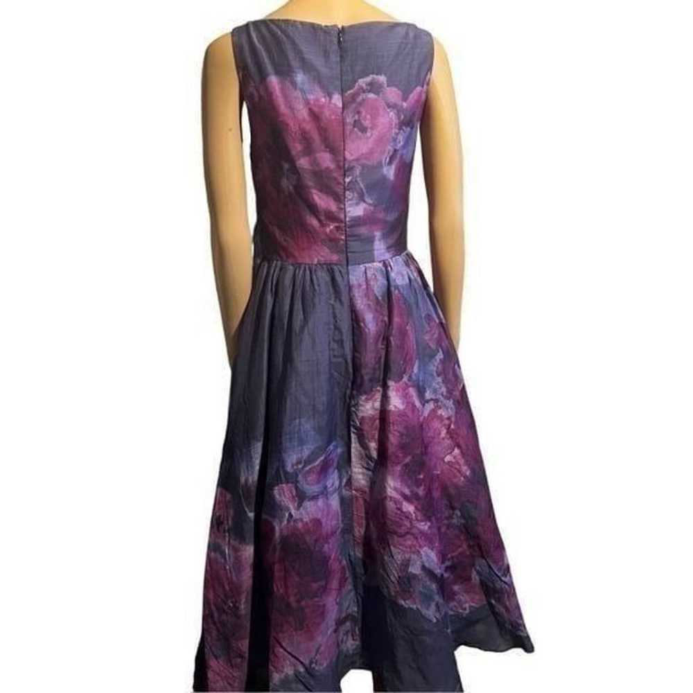 Neiman Marcus Lela Rose high low dress sz 4 - image 3