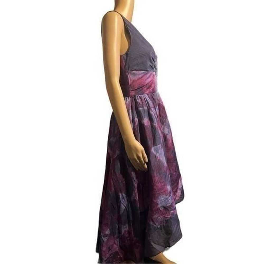 Neiman Marcus Lela Rose high low dress sz 4 - image 4