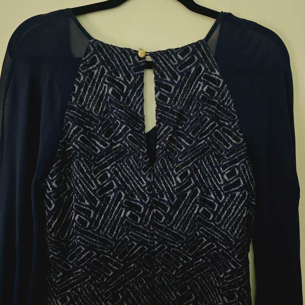 Lilly Pulitzer Carleigh Tunic Geo Lace True Navy … - image 5