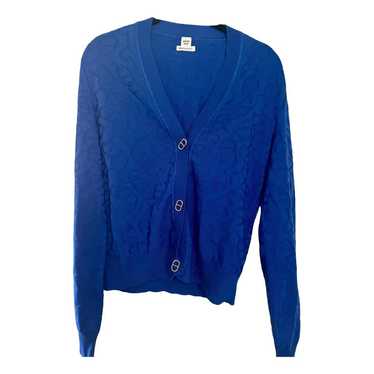 トップス HERMES SILK CARDIGAN Vintage 1990s Hermes Silk Knit Cardigan - Raleigh Vintage