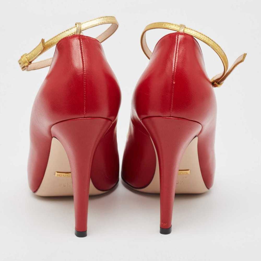 Gucci Leather heels - image 4