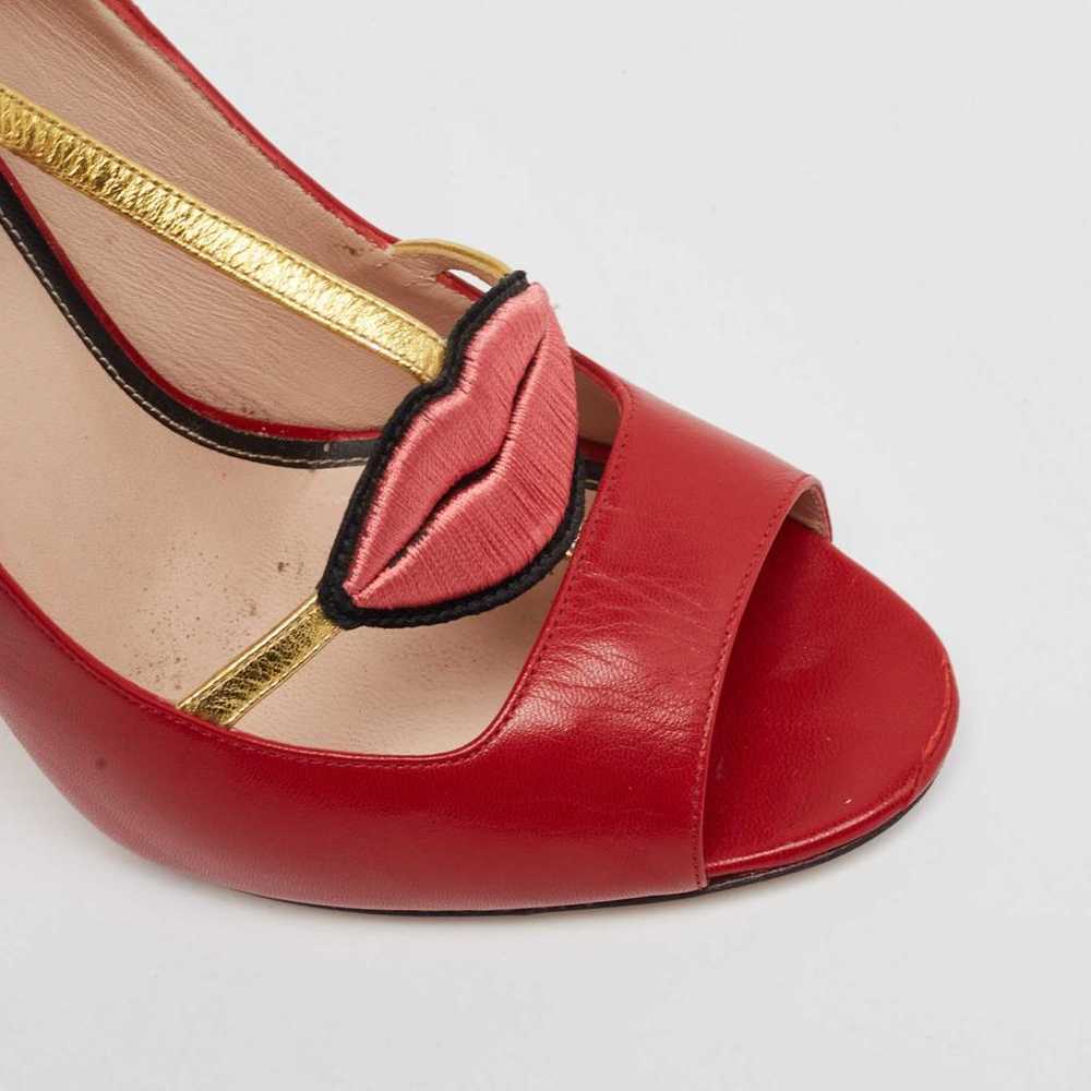 Gucci Leather heels - image 6
