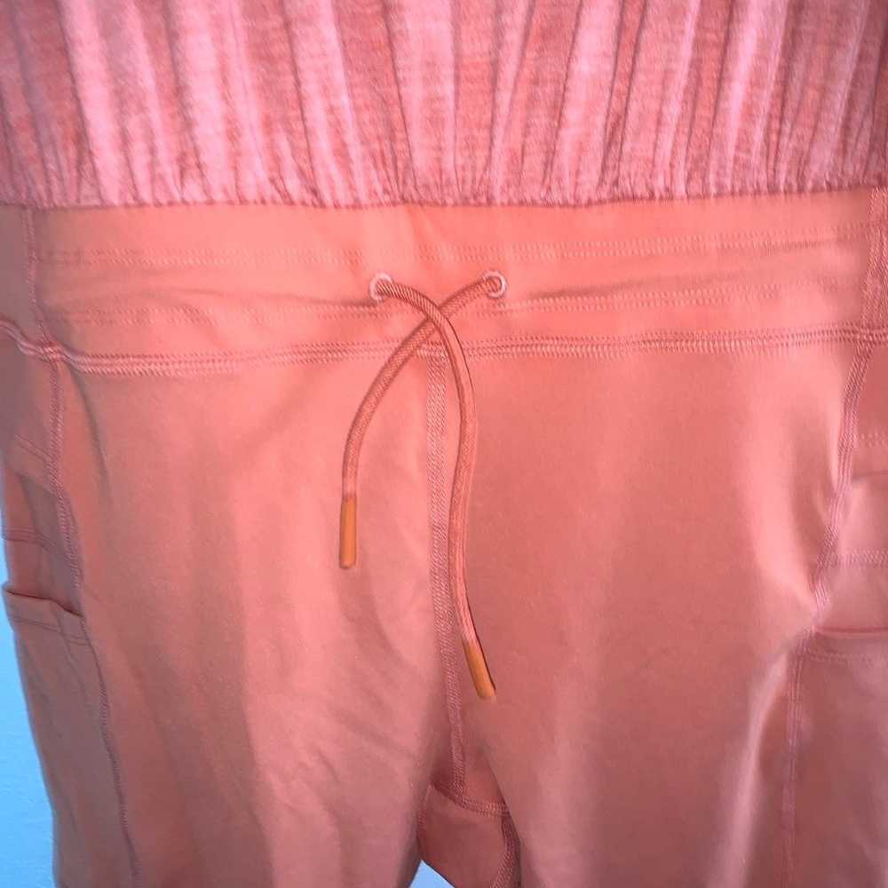 Free people copper orange onesie jumpsuit legging… - image 12