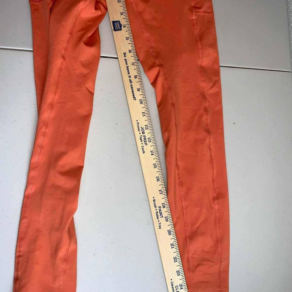Free people copper orange onesie jumpsuit legging… - image 6
