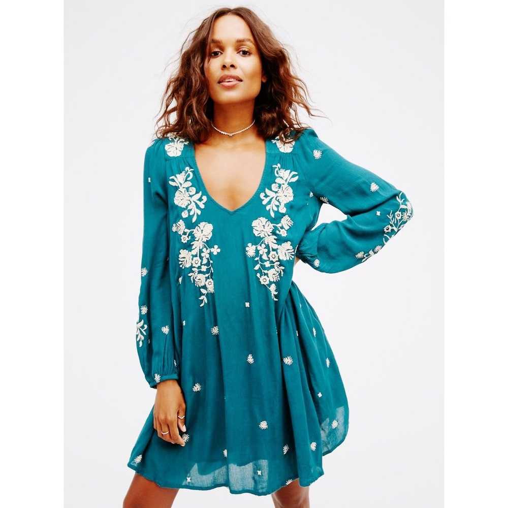 Free People Sweet Tennessee Embroidered Floral Bo… - image 2